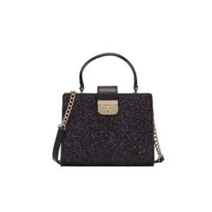 Kate Spade New York-Sunset Lane Mini Kirin Glitter Shoulder Handbag